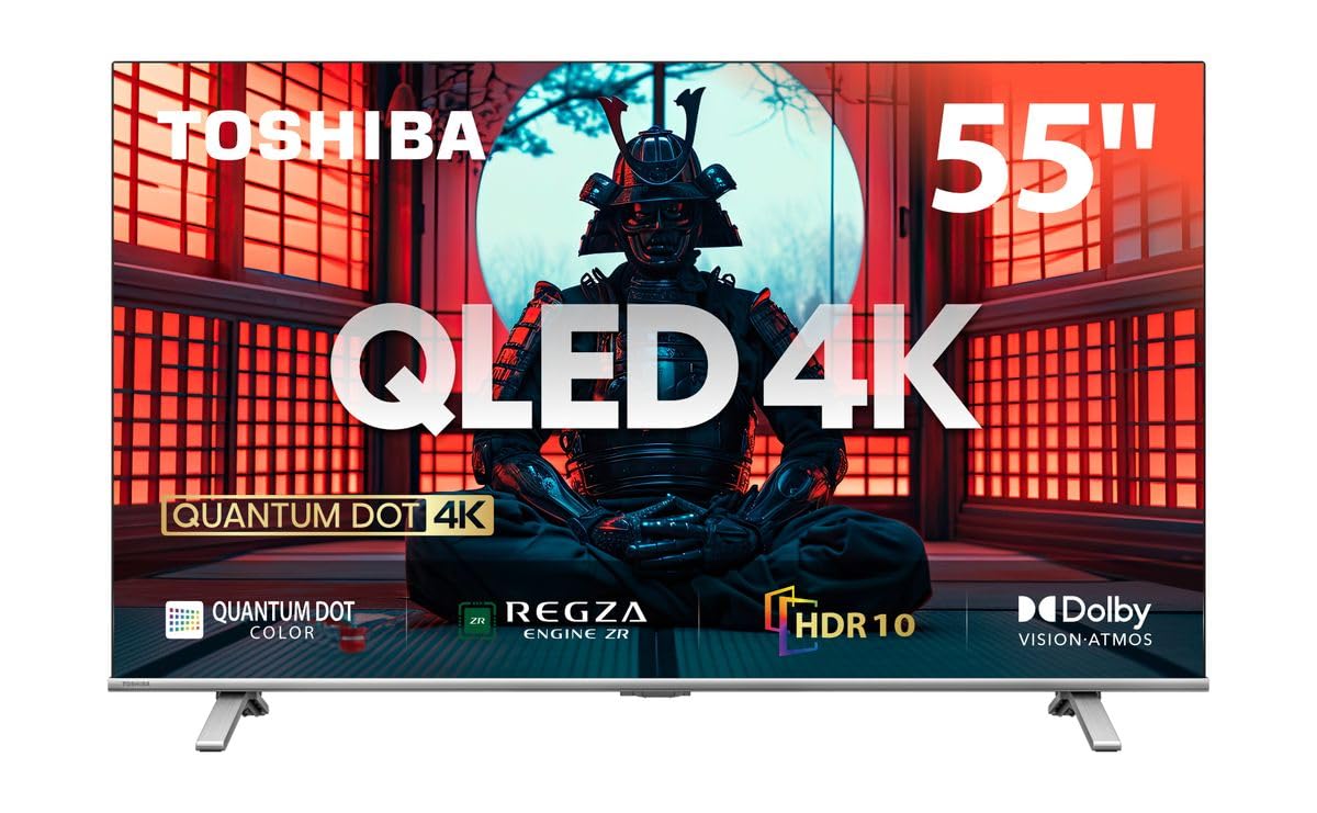 Toshiba 55C450MN 60Hz 350 Nits Quantum Dot 55-Inch QLED Smart